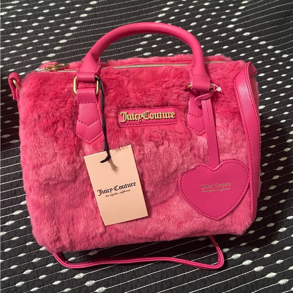 Juicy Couture Faux Fur Satchels - Picture 4 of 6